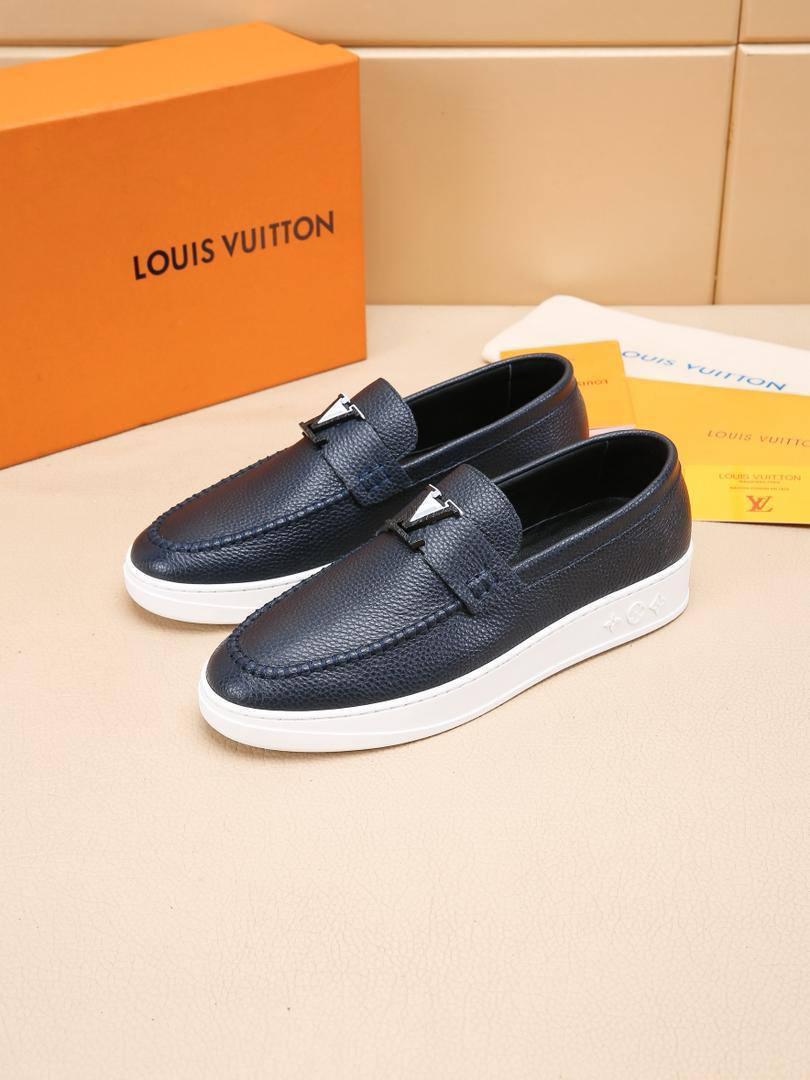 Мужские туфли Louis Vuitton из натуральной кожи