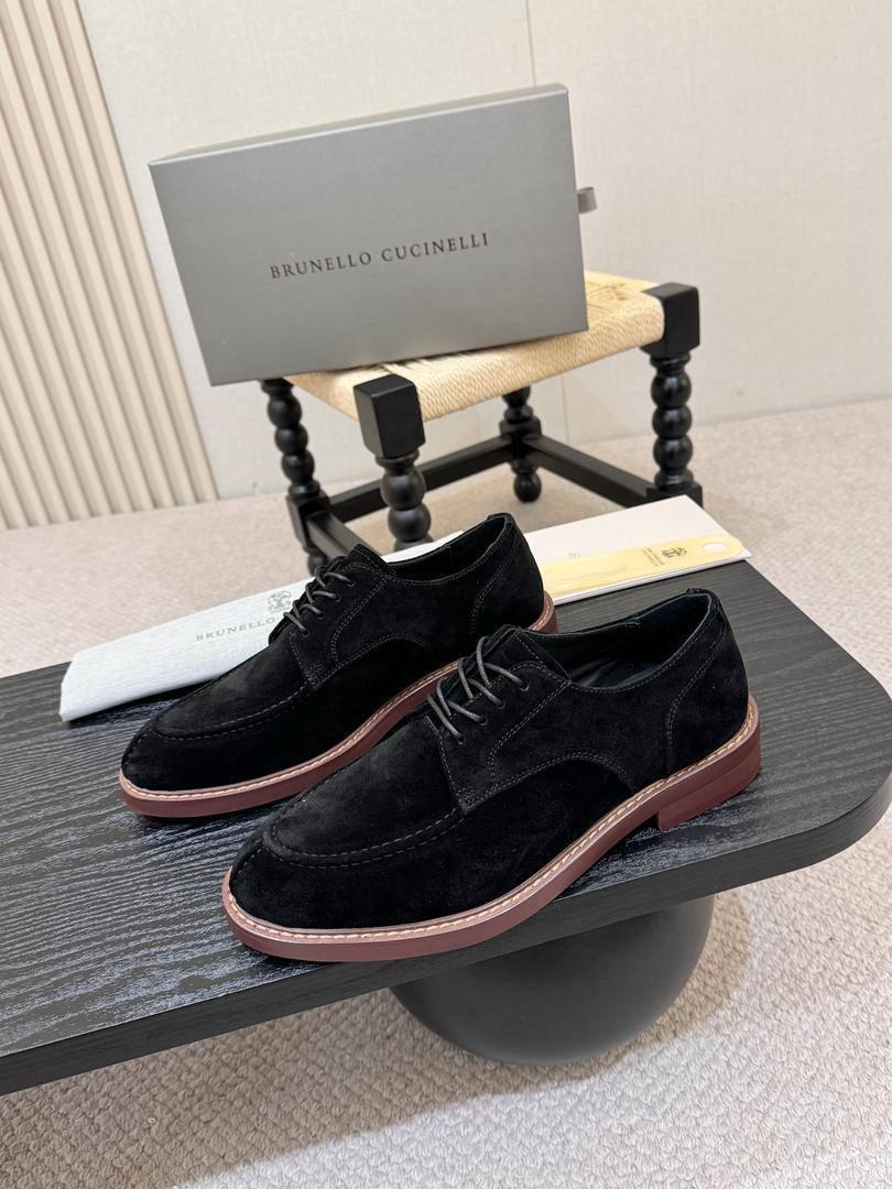 Мужские ботинки Brunello Cucinelli из натуральной замши
